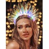 Zoestar - Diadema luminosa con luz para el cabello, accesorios