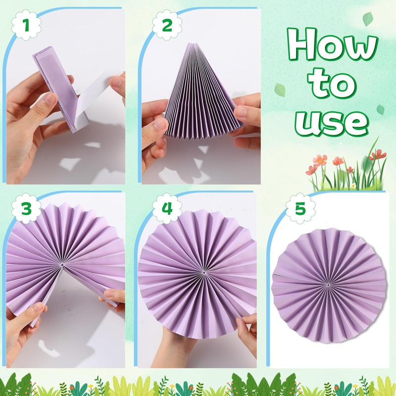 Pastel Classroom Tree Bulletin Board Set with 3D Paper Fans