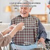 CCFREELIFE 1 Pack Adult Bibs For Seniors With Crumb Catcher