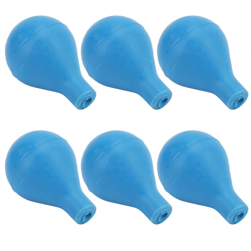 10Pcs Suction Balls Laboratory Rubber Bulbs for Graduated Tubes Droppers