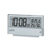 Seiko Clock SQ773S Seiko Alarm Clock, Radio-controlled Digital Calendar, Temperature