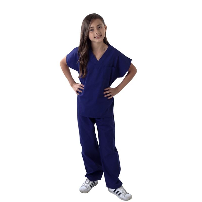 Natural Uniforms Childrens Scrub Set-Soft Touch-Role Play Costume Set (True