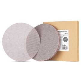 toolant Mesh Abrasive 9 inch Drywall Sander Sandpaper (240 grit - 10pcs), Dust-Free Hook and Loop Drywall Sanding Disc