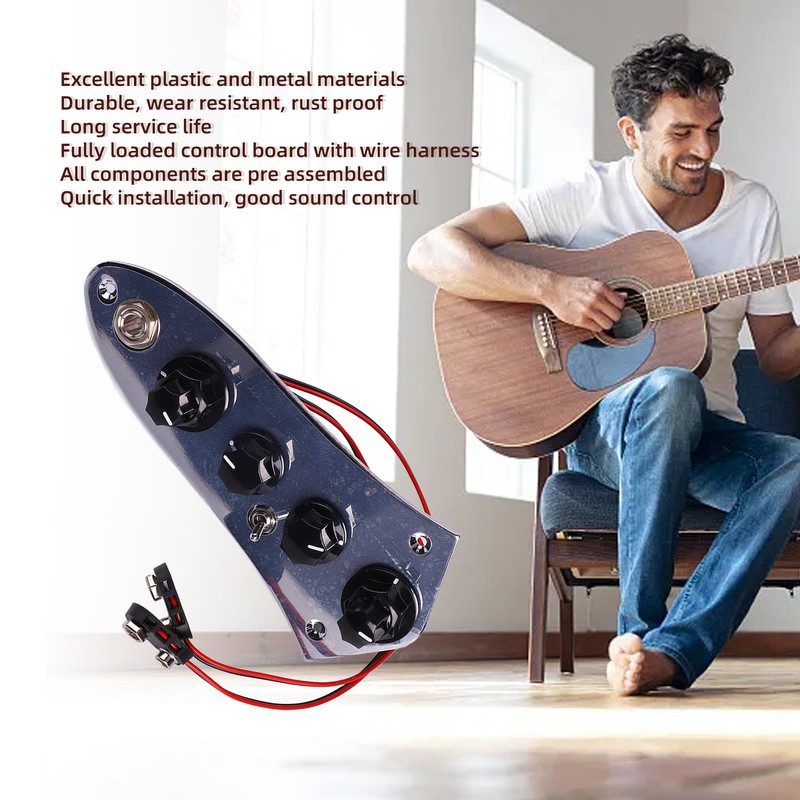 Fully Loaded Control Plate Pre Wired with Wiring Harness for