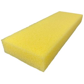 Foamma 2" x 18" x 38" Water-Resistant Dry Fast Foam for Outdoor Patio Cushions, Boat Seat Cushions, Cover Not Included, Made in USA!