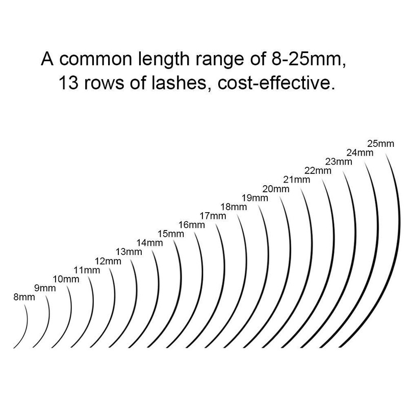 Easy Fan Lashes 0.12 D Curl, Crislashes Volume Lash Extensions,