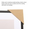 sourcing map Adjustable Cardboard Corner Protector, Cardboard Edges Protector 7x7x2.5cm