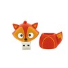 WooTeck 128GB Novelty Red Fox USB Flash Drive Cartoon Cute
