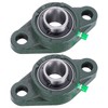 SHINICO Pillow Block Bearing 1 inch Shaft Bore, Flange Mounted