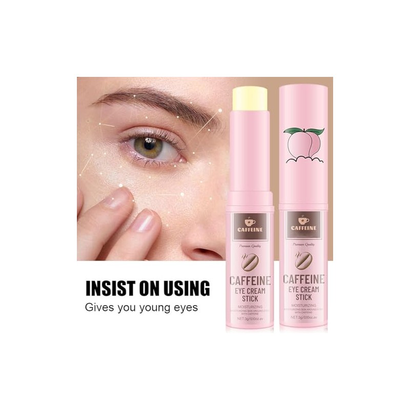 Contorno de Ojos en Stick con Retinol y Cafeína