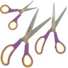 Westcott Easy Grip Scissors 3 Pieces Cassis | Set of