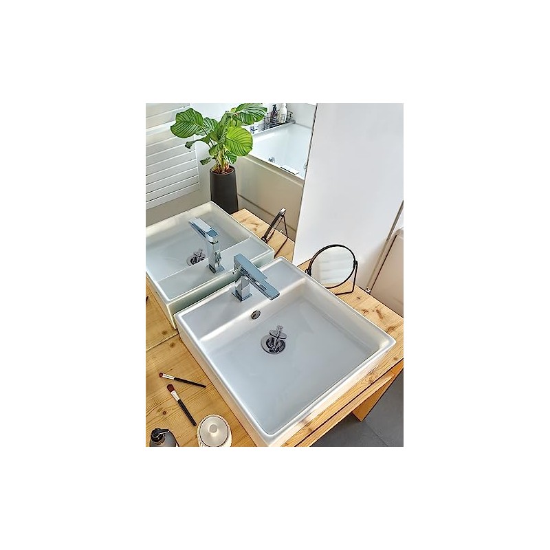 Wirquin 30120609 1.25" Brass Basin Waste Anti-Vandal Plug, Slotted