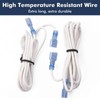 Hiorucet Fireplace Thermostat & Rheostat Variable Speed Control Switch for