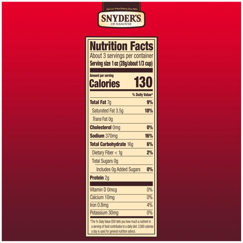 Snyder's of Hanover Pretzel Pieces, Hot Buffalo Wing, 3.25 Oz,