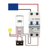 DC500V 2P Miniature DC Circuit Breaker Short Circuit Overload Protection
