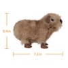 Apricot Lamb Capybara Plush Stuffed Animals for Kids, Soft Cute