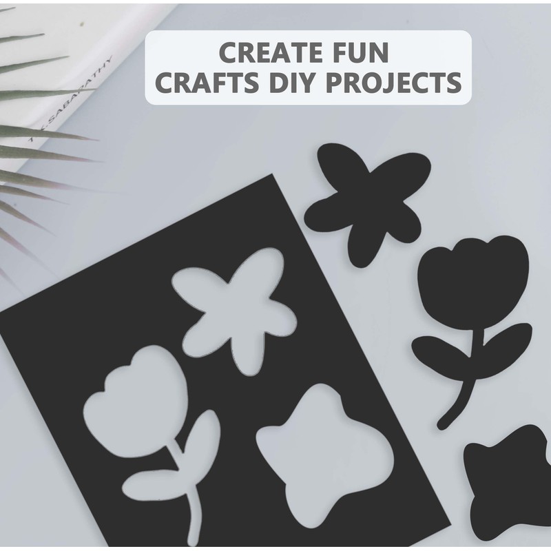 Somime 12 Pack Backing Boards Only - 8x10 Uncut Black