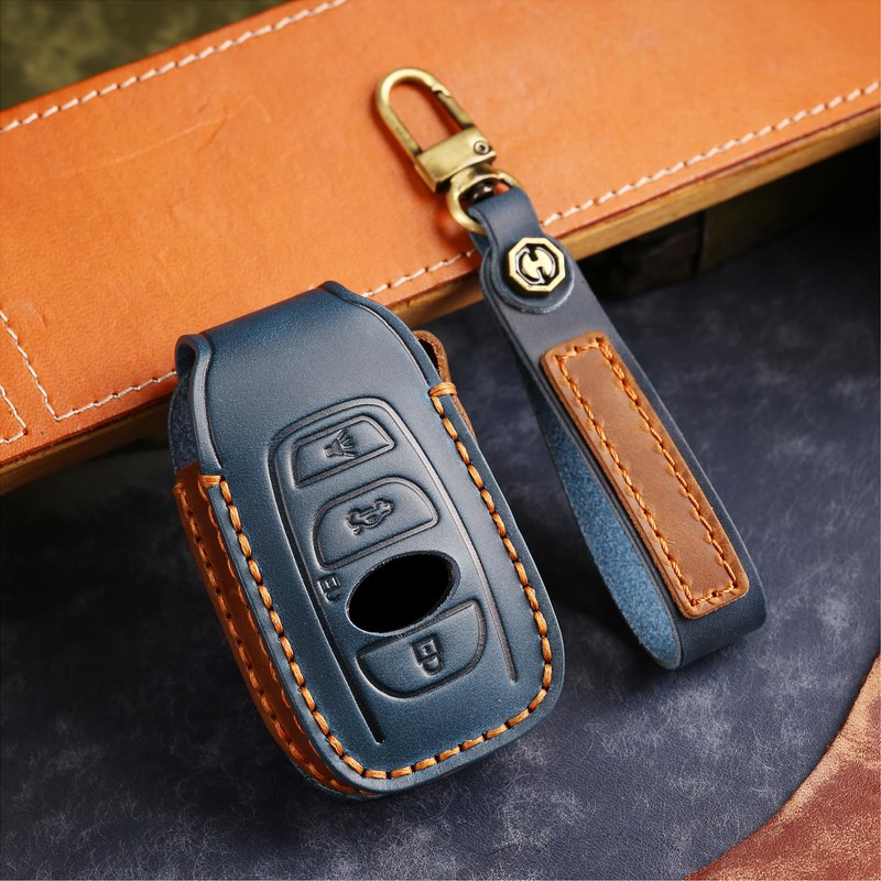 ontto Car key cover fit for Subaru Forester Outback BRZ
