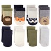 Luvable Friends Unisex Baby Fun Essential Socks, Fox Owl, 6-12