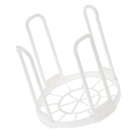 White Dinnerware Bowl Plate Racks and Holder Plastic Drain Rack Dish Storage Display Stand Drying Shelf Tableware Drainer Rack Kitchen Organizer Dish Racks Holders5.5 * 5.8 inches