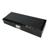 caqeg 34.5 Inch Heavy Duty Aluminum Stripes Plated Tool Box
