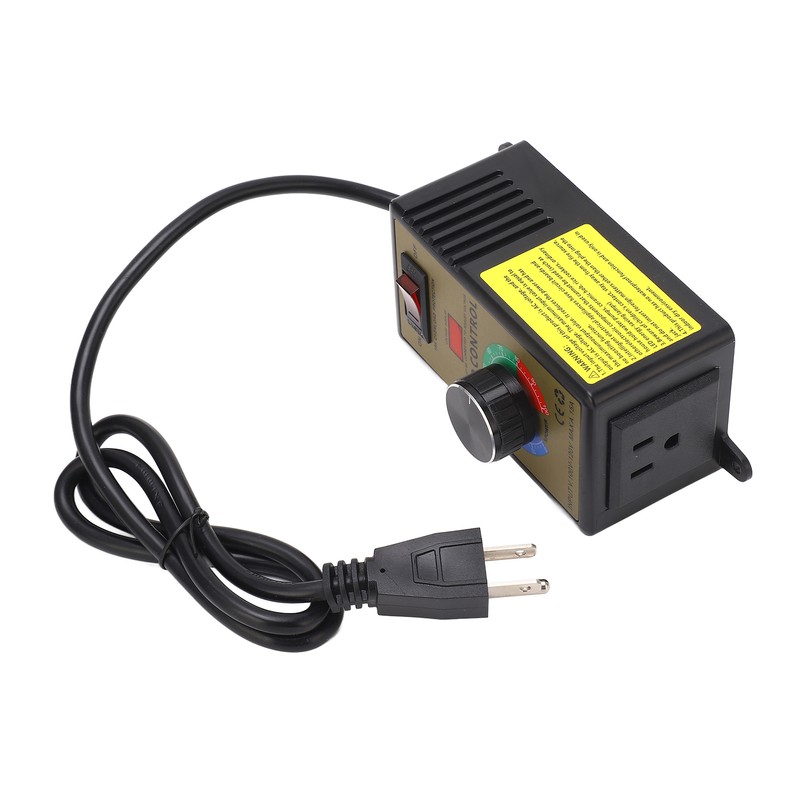 Speed Regulator Motor Fan Controller Stepless Speed Control Switch 15A