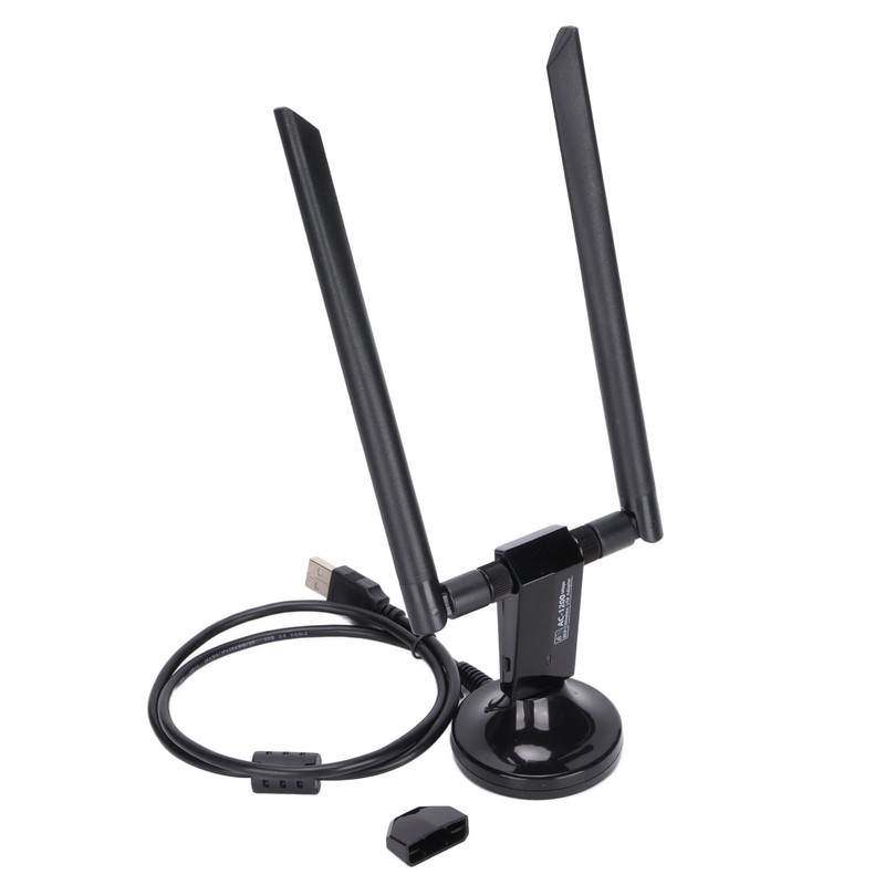 Wireless Network Card 1200Mbps Long Range Dual Band Wireless USB