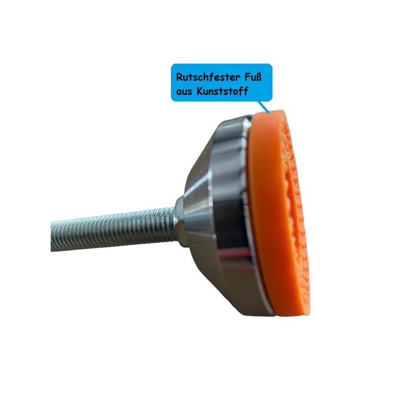 Heavy Duty Machine Foot - Height Adjustable - Vibration Damping