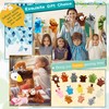 15 Pack Safari Animal Hand Puppet Plush Animal Hand Puppets