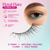 everGREEN Plant Lashes, Half Lashes, Strip Lashes, Natural Wispy Eyelashes,