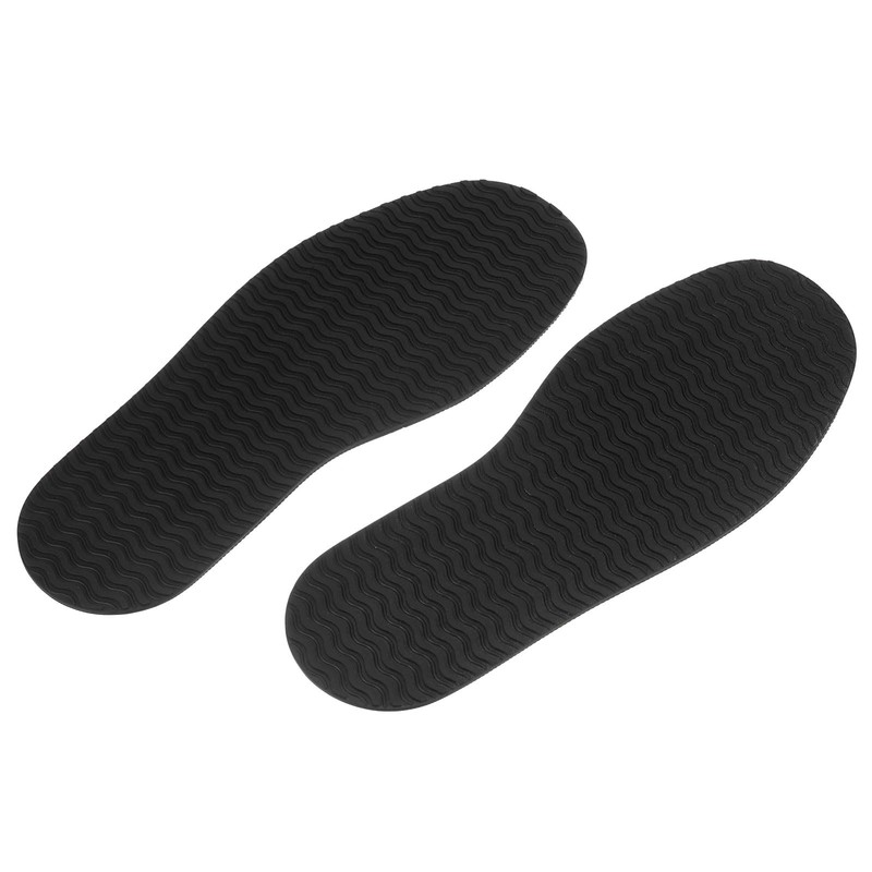 sourcing map 1Pair Shoe Rubber Full Sole Repair 4mm Thickness