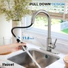 Kitchen Faucets, Kitchen Faucet with Pull Down Sprayer, High Arc