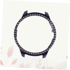 DOITOOL Rhinestone Drop Resistance Watch Protective Case Hollow Out Design