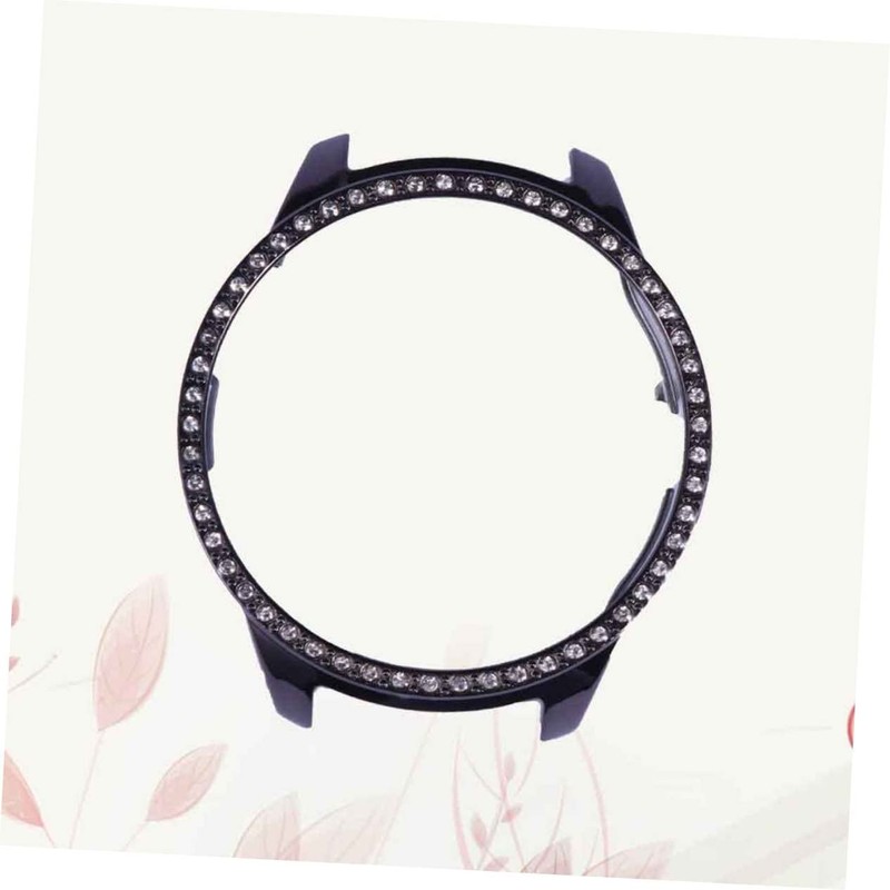 DOITOOL Rhinestone Drop Resistance Watch Protective Case Hollow Out Design