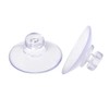 sourcing map Suction Cup without Hooks 18mm Dia. Wall Hanger