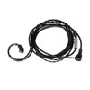 QDC-CABLE-DEBUT-CIEM2PIN-BK QDC-CABLE-DEBUT-CIEM2PIN-BK QDC-CABLE-DEBUT-CIEM2PIN-BK IEM2pin Cable, 4-Core Silver Plated Copper, Ear