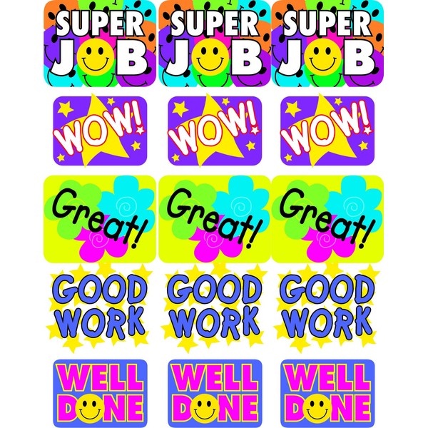 Eureka Super Job Stickers - Success