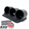 CARZDELUXE Triple RHD gauge pod mount for 2001-2005 Is300 replaces