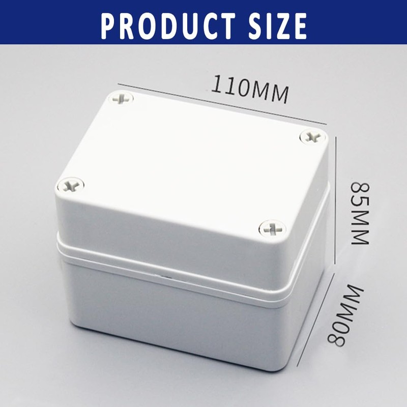 SUPERTOOL Project Box ABS Plastic Cover IP67 Electronic Junction Box