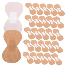 Healeved Skin-friendly Bandage Strips 50pcs Stretchable Fabric for Fingertip Protection