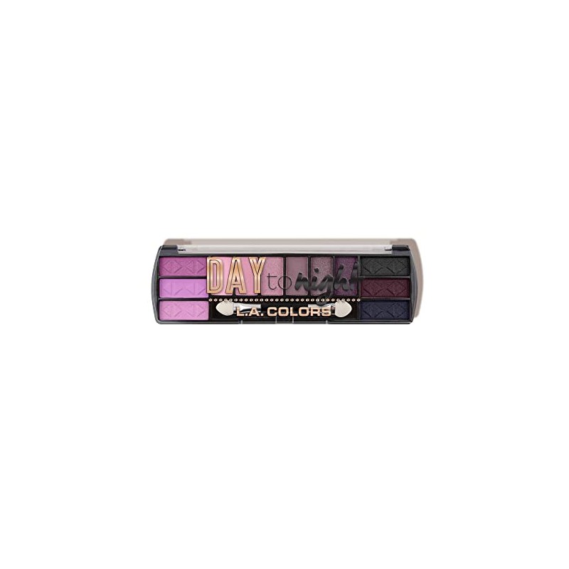 L.A. COLORS Day to Night 12 Color Eyeshadow, Daybreak CES429