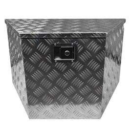 SEBLAFF 29in Heavy Duty Aluminum Trailer Tongue Tool Box Replacement for Pickup Truck AVT RV w/Lock and Keys 29.13 x 14.96 x 17.91in (L x W x H) 1.5mm