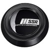 SSR Aluminum Racing Caps (Black Anodized) A-TYPE SL PARTS241BL-4 Set