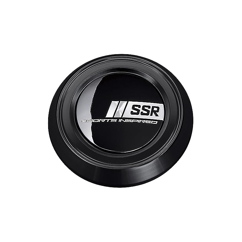 SSR Aluminum Racing Caps (Black Anodized) A-TYPE SL PARTS241BL-4 Set