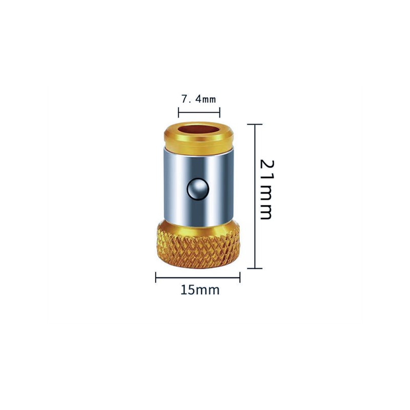 3 PCS Screwdriver Head Magnetic Ring for 1/4 ” 6.35mm