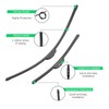 Windshield Wiper Blades 26" + 16" Replacement For Honda CRV