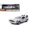 DCD DMC DeLorean Time Machine Frost Version Brushed Metal for