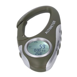Portable Digital Altimeter Barometer with Backlight - Ideal for Outdoor Activities