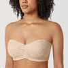 AISILIN Women's Strapless Bra for Big Bust Minimizer Unlined Underwire