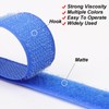 Globellapro 2 Meters Hook and Loop Strip Tape Red 2CM
